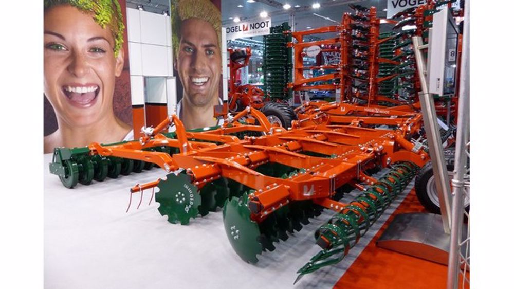 Le déchaumeur Terradisc pro de Vogel & Noot double sa largeur