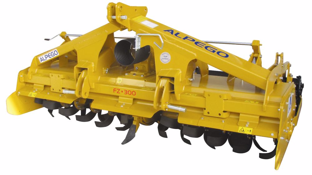 Des fraises Alpego pleines de dents