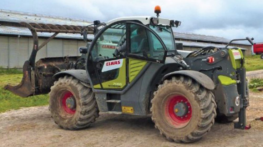 Claas scorpion 7055 : une bête séduisante