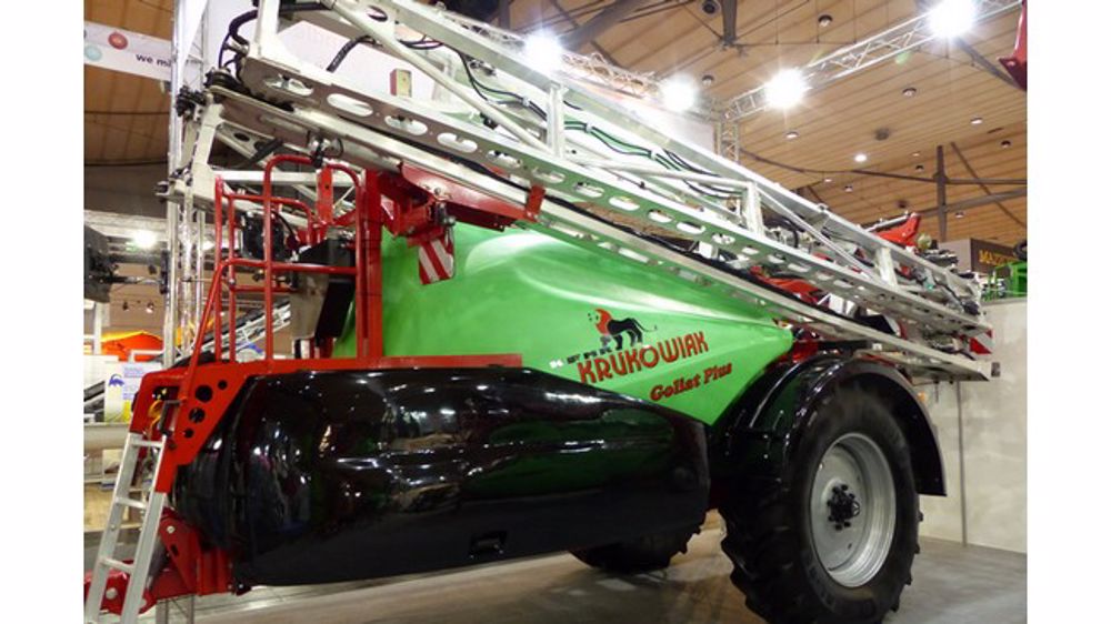 Le pulvé Goliat Plus de Krukowiak mieux protégé