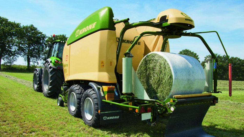 Les presses Comprima de Krone passent le film