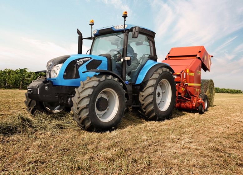 Les Landini 6C V-Shift au salon de l'herbe