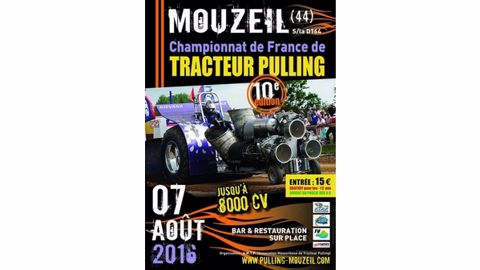 Tracteur pulling Mouzeil 10 éme édition Tracteur pulling Mouzeil 10 éme édition