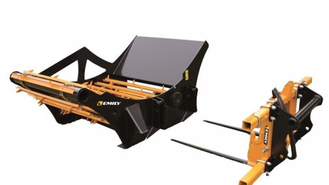 Emily: Pique-botte et dérouleuse combinés