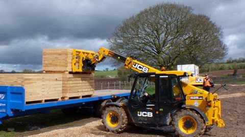 Le télescopique compact JCB 525-60 en finition économique Le télescopique compact JCB 525-60 en finition économique