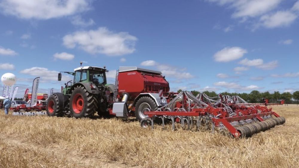Kongskilde : De l'autonomie pour le Vibro Seeder Kongskilde : De l'autonomie pour le Vibro Seeder