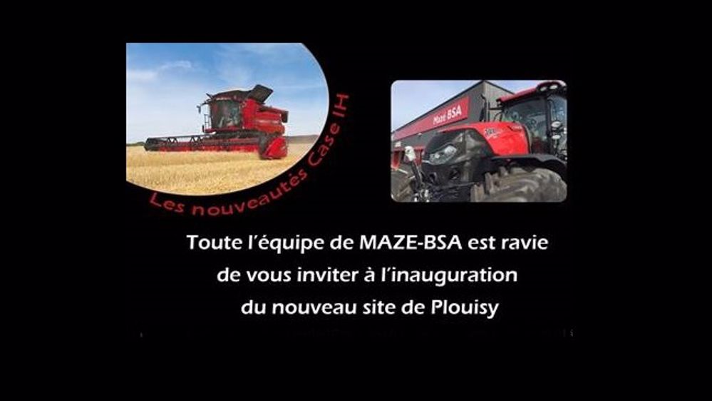 Une nouvelle base Case IH à Plouisy (Côtes d'Armor) Une nouvelle base Case IH à Plouisy (Côtes d'Armor)
