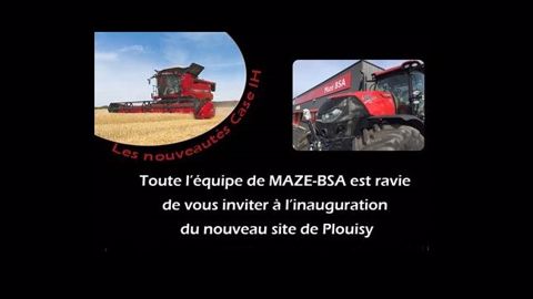 Une nouvelle base Case IH à Plouisy (Côtes d'Armor) Une nouvelle base Case IH à Plouisy (Côtes d'Armor)