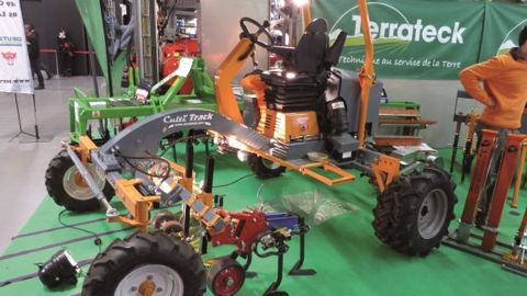 Terrateck : Un motoculteur à quatre roues Terrateck : Un motoculteur à quatre roues