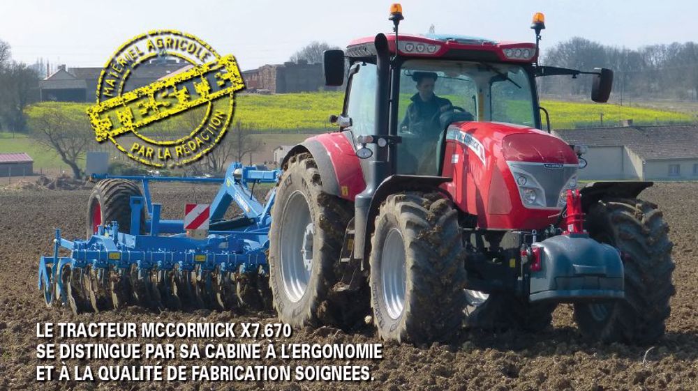 Mccormick X7.670 Pro Drive : la boîte Pro en attendant la Plus