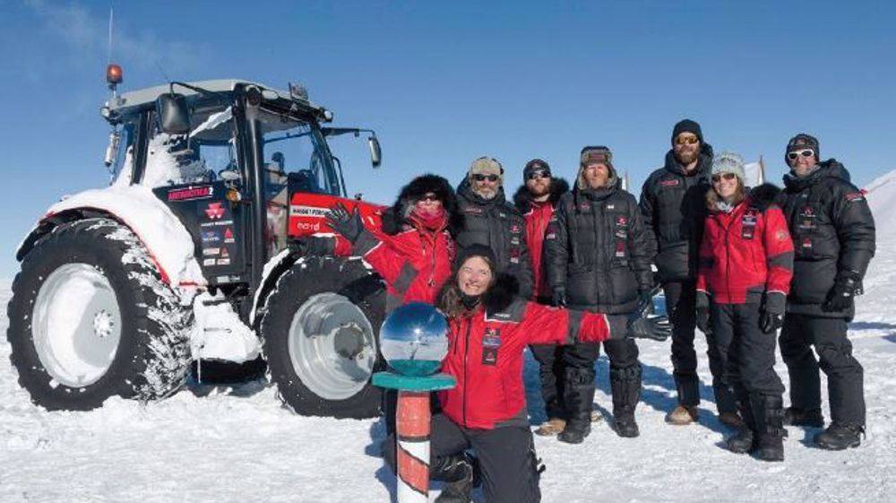 Massey Ferguson Antarctica 2 : un tracteur a vaincu le pôle Sud