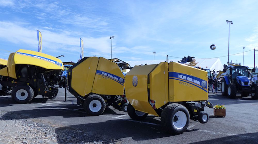 Des presses New Holland d'origine Mascar Des presses New Holland d'origine Mascar