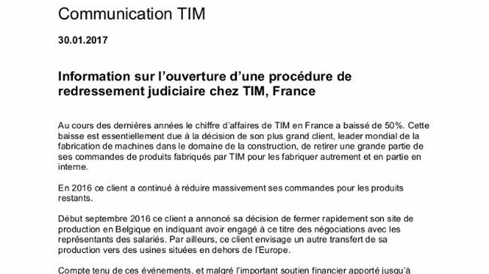 Tim en grandes difficultés Tim en grandes difficultés