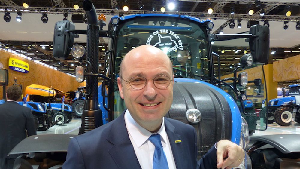 Gilles Mayer, business director New Holland France Gilles Mayer, business director New Holland France