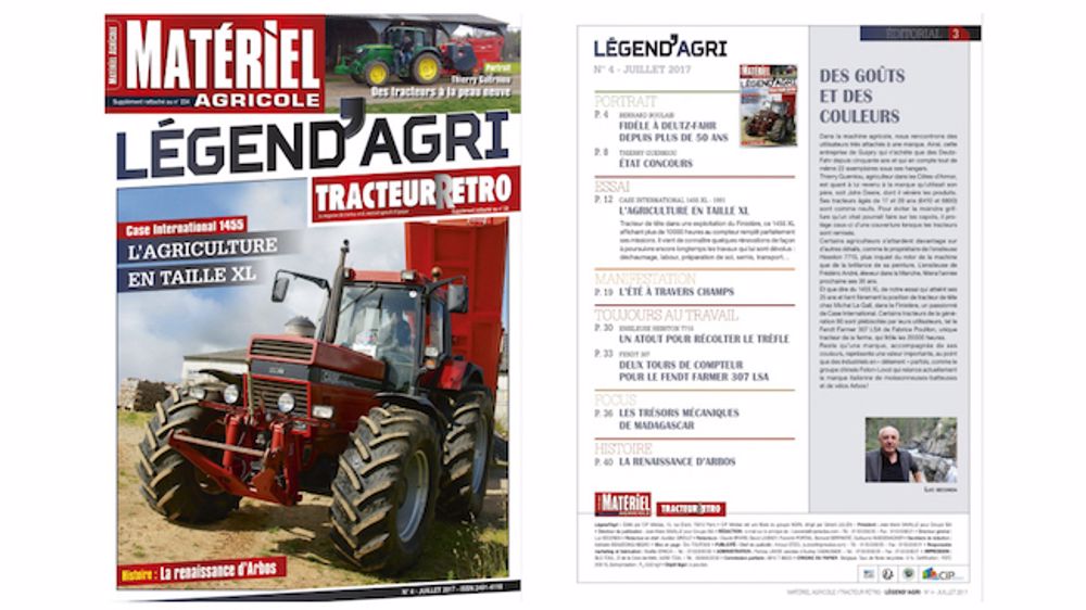 Légend'Agri n°4 en cours de diffusion ! Légend'Agri n°4 en cours de diffusion !