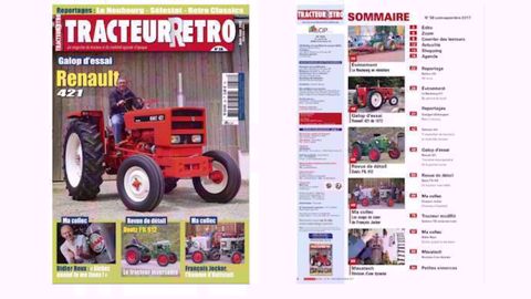Tracteur Rétro n°58 est paru ! Tracteur Rétro n°58 est paru !