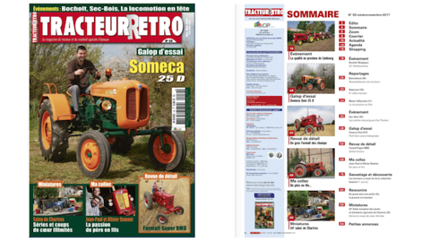 Tracteur Rétro n°59 est paru ! Tracteur Rétro n°59 est paru !
