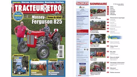 Tracteur Rétro n°60 : un numéro anniversaire ! Tracteur Rétro n°60 : un numéro anniversaire !