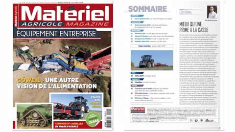 Le hors-série Matériel Agricole Equipement Entreprise n°25 est paru !