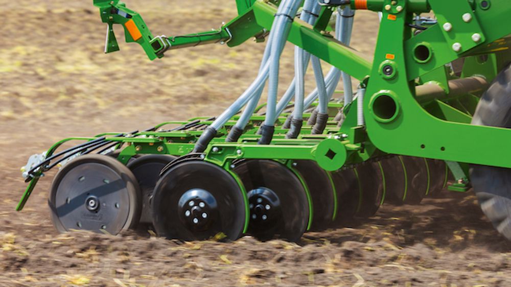 Amazone TwinTeC : un élément semeur à double disque