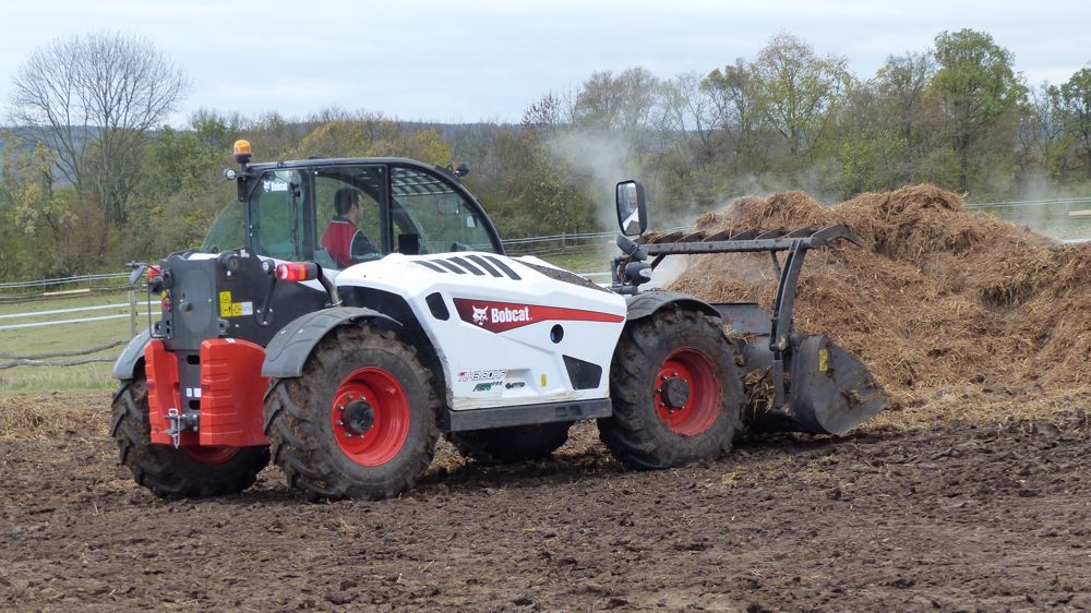 Le Bobcat TL 43.80 HF pour les chantiers intensifs