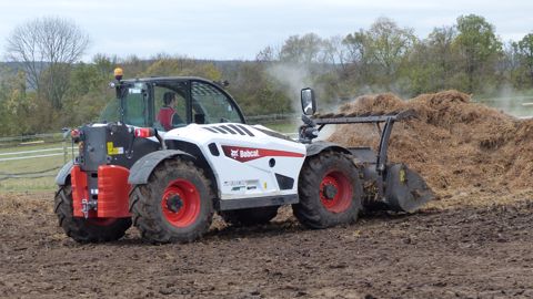 Le Bobcat TL 43.80 HF pour les chantiers intensifs Le Bobcat TL 43.80 HF pour les chantiers intensifs