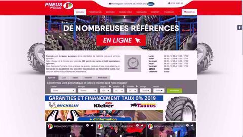 Promodis met ses pneus en ligne Promodis met ses pneus en ligne
