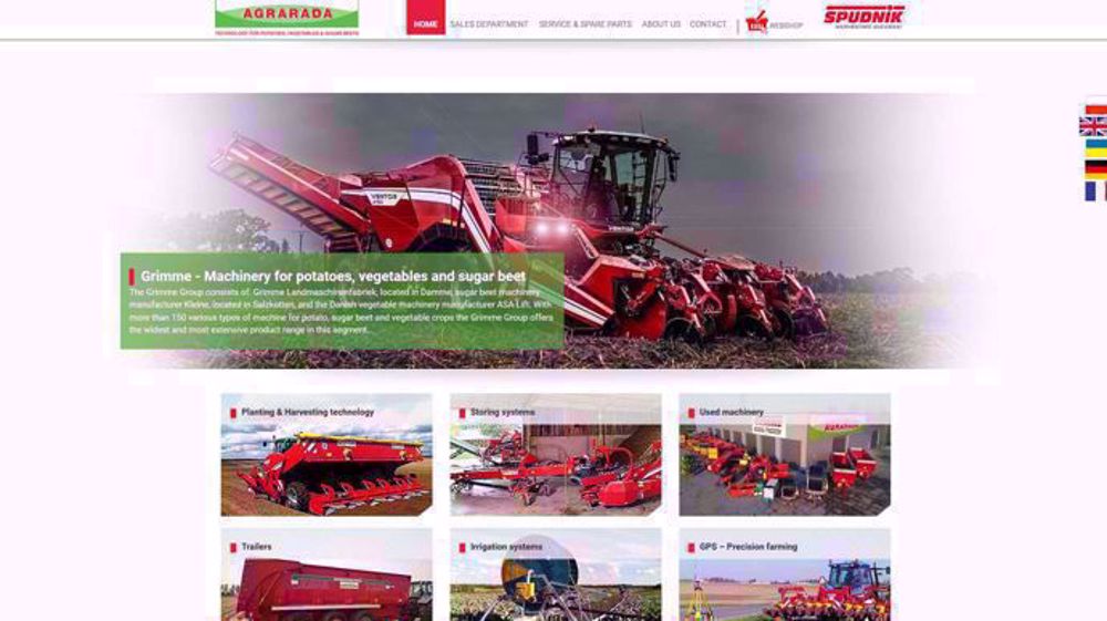 Agrarada met la maintenance des machines spéciales sur le web Agrarada met la maintenance des machines spéciales sur le web