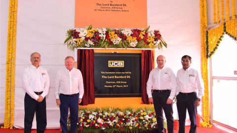 JCB va investir 76 M€ (65 M£) dans la construction d’une nouvelle usine en Inde JCB va investir 76 M€ (65 M£) dans la construction d’une nouvelle usine en Inde