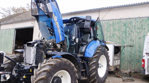 New Holland T6.165 Dynamic Command : Les mesures au banc (partie 3) New Holland T6.165 Dynamic Command : Les mesures au banc (partie 3)
