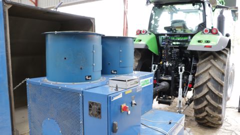 Deutz-Fahr 6120 TTV : Les mesures Deutz-Fahr 6120 TTV : Les mesures