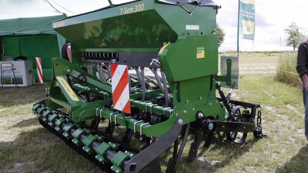 Le semoir Simtech aux boudins en élastomère Le semoir Simtech aux boudins en élastomère