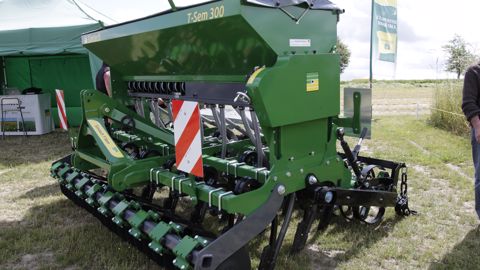 Le semoir Simtech aux boudins en élastomère Le semoir Simtech aux boudins en élastomère