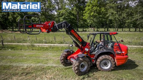 Vidéo : Essai de la chargeuse Manitou MLA-T 533 145 V+ Vidéo : Essai de la chargeuse Manitou MLA-T 533 145 V+