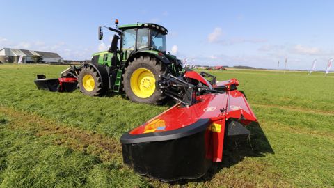 Une suspension spécifique du groupe de fauche Vicon Une suspension spécifique du groupe de fauche Vicon