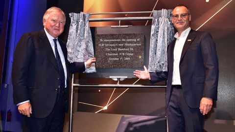 JCB inaugure son nouveau siège allemand JCB inaugure son nouveau siège allemand
