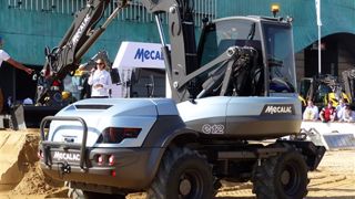 Mecalac : le silence d'une pelle chargeuse...