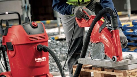 Hilti : tronçonnage à sec ou à l'eau Hilti : tronçonnage à sec ou à l'eau
