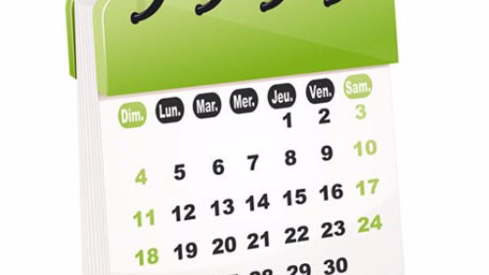 L'agenda de la rentrée L'agenda de la rentrée