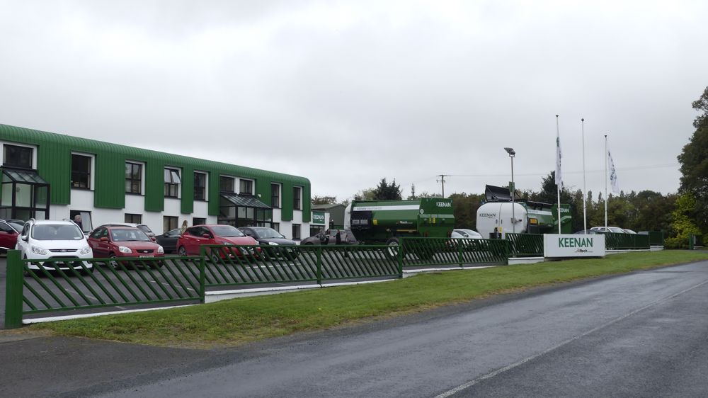L’ensemble des machines Keenan sort des lignes d’assemblage de l’usine de Carlow, en Irlande. L’ensemble des machines Keenan sort des lignes d’assemblage de l’usine de Carlow, en Irlande.
