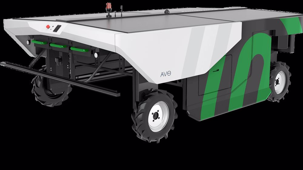 Le débit de chantier du robot Avo lui permet de traiter une surface moyenne de 0.6 ha par heure, selon Ecorobotix. Le débit de chantier du robot Avo lui permet de traiter une surface moyenne de 0.6 ha par heure, selon Ecorobotix.