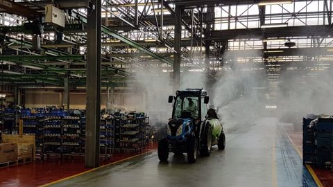 Argo Tractors désinfecte ses usines Argo Tractors désinfecte ses usines