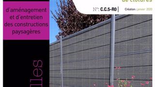 Unep : une règle professionnelle sur les clôtures