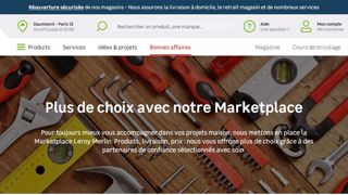 Leroy Merlin lance sa place de marché