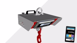 Precia Molen : un crochet peseur commandé via tablette