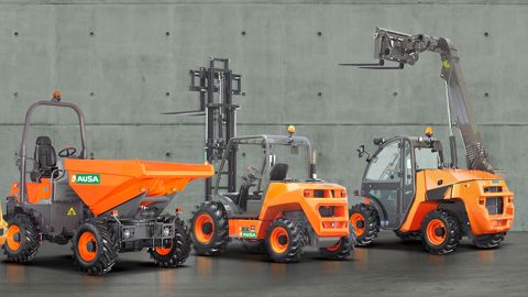 Ausa dévoile ses nouveaux dumpers, chariots et chargeurs Ausa dévoile ses nouveaux dumpers, chariots et chargeurs