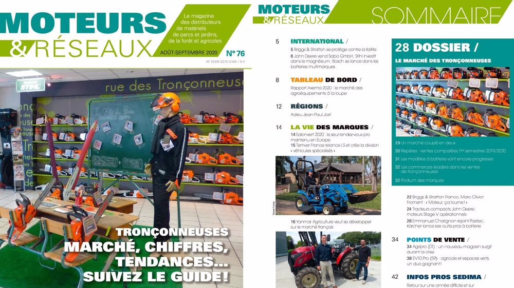 A lire dans Moteurs & Réseaux 