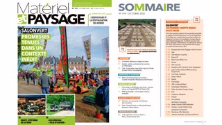 Ce mois-ci dans Matériel et Paysage 