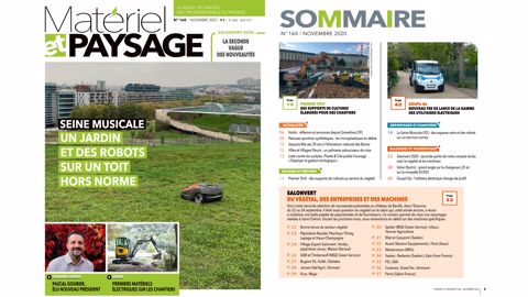 Ce mois-ci dans Matériel et Paysage Ce mois-ci dans Matériel et Paysage