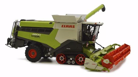 La Claas Lexion 6800 se dote de chenilles chez Marge Models La Claas Lexion 6800 se dote de chenilles chez Marge Models
